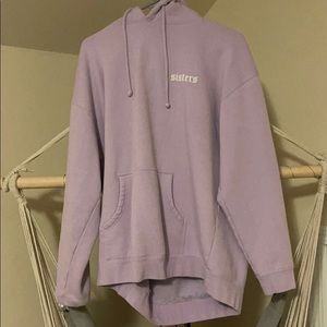 James Charles Lavender Sisters Repeating Hoodie
